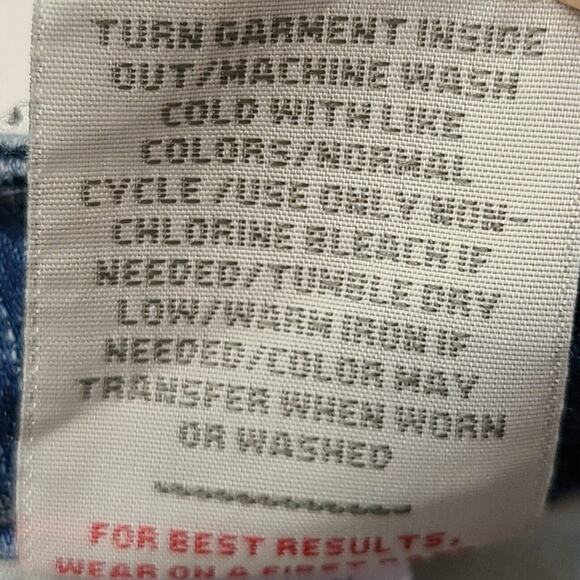 Torrid Womens Plus Size 24 Med Wash Distressed Denim Jean Shorts - Picture 13 of 13